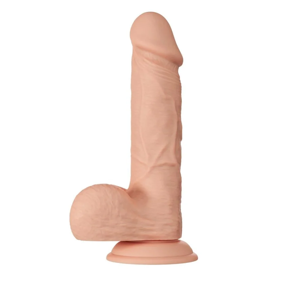 #127 - 21.8 cm Gerçekçi Kalın Dildo Penis