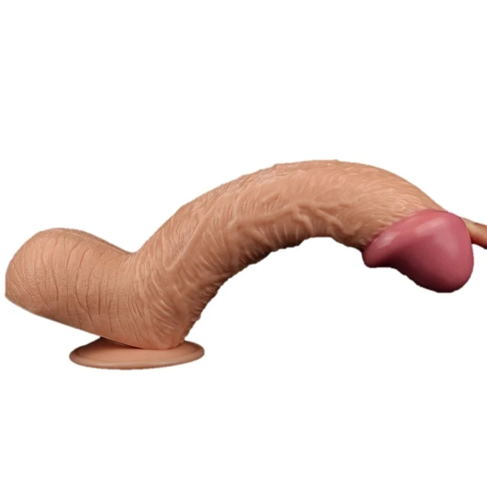 #1457 - 28,5 cm Gerçekçi Uzun Kalın Dildo Penis