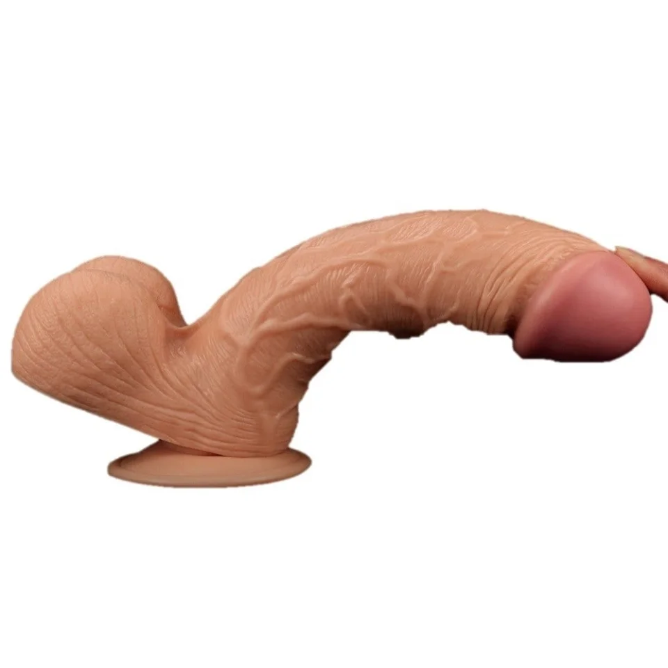 #1460 - 24,5 cm Gerçekçi Kalın Dildo Penis