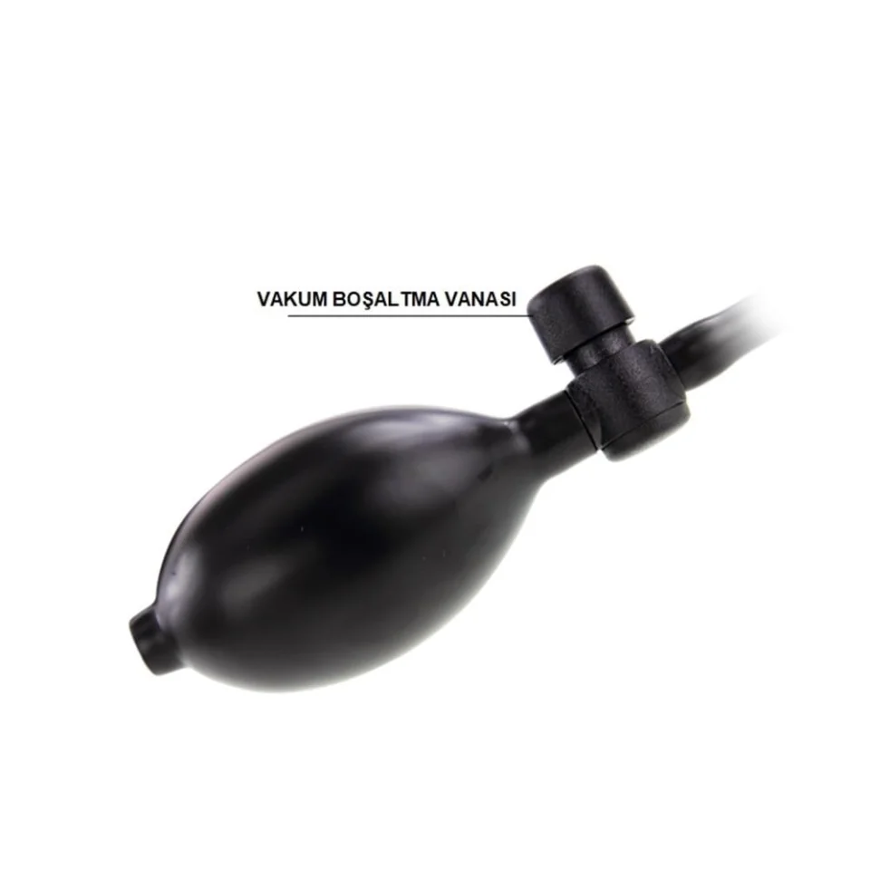 #1474 - 19 cm Pompalı Büyüyen Realistik Penis Anal Vajinal Dildo Mastürbatör