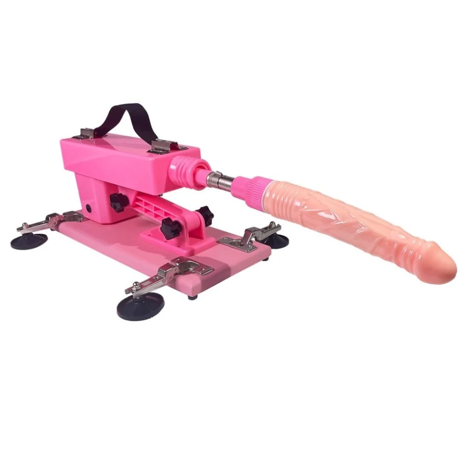 #1550 - Otomatik Gidip Gelmeli Seks Makinesi Pembe