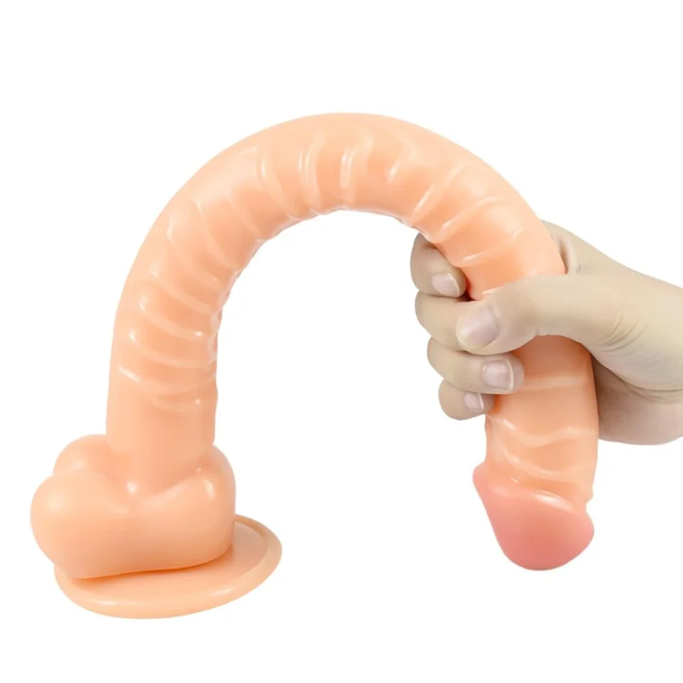 #1580 - 40 cm Gerçekçi Uzun Kalın Dildo Penis