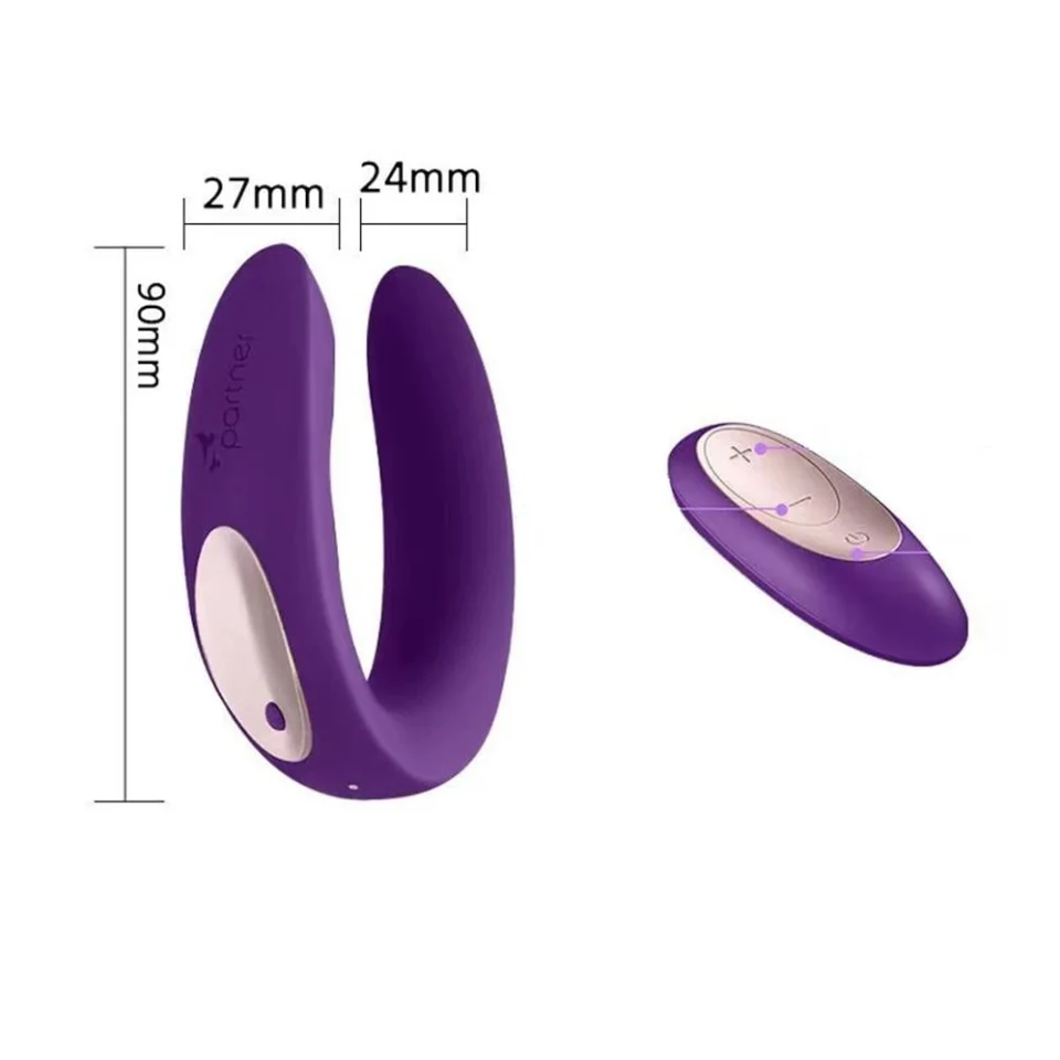 #1852 - USB Şarjlı 10 Titreşimli Uzaktan Kumandalı Vibratör