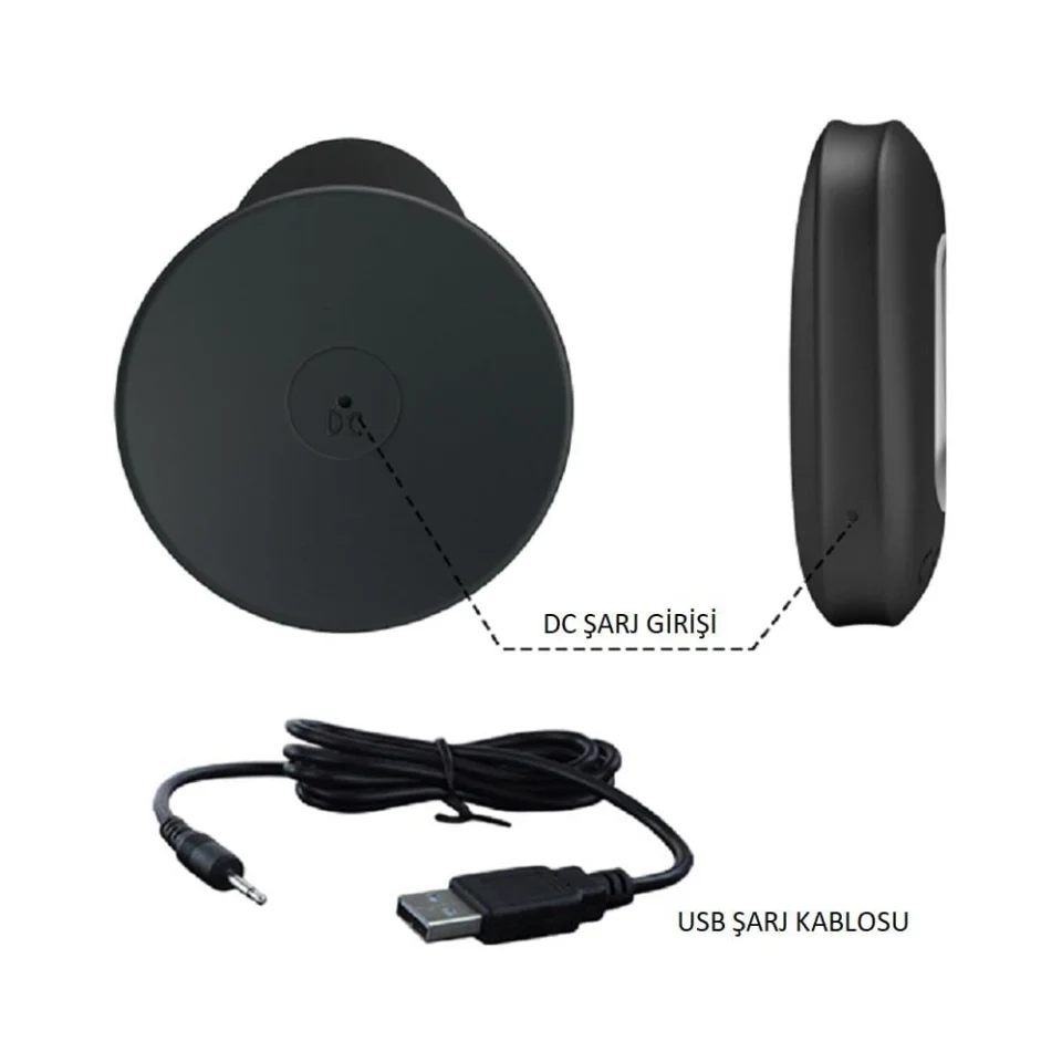 #1898 - USB Şarjlı 12 Titreşim Modlu Uzaktan Kumandalı Vibratör Anal Plug