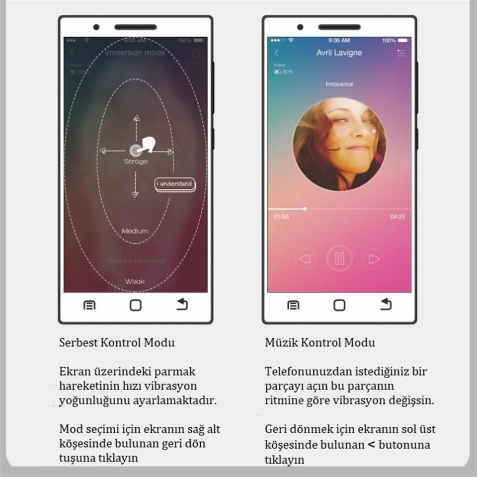 #1918 - 12 Fonksiyonlu Telefon Kumandalı Titreşimli Çamaşır Altı Vibratör