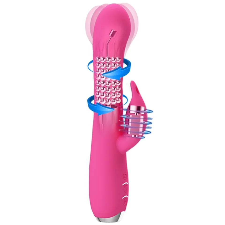 #1972 - USB Şarjlı Teknolojik G-Spot Vibratör - 12 Titreşim 3 Rotasyon Modu