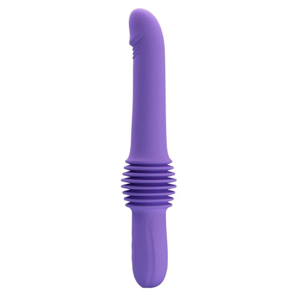 #2007 - USB Şarjlı İleri Geri Hareketli Teknolojik Vibratör Mor