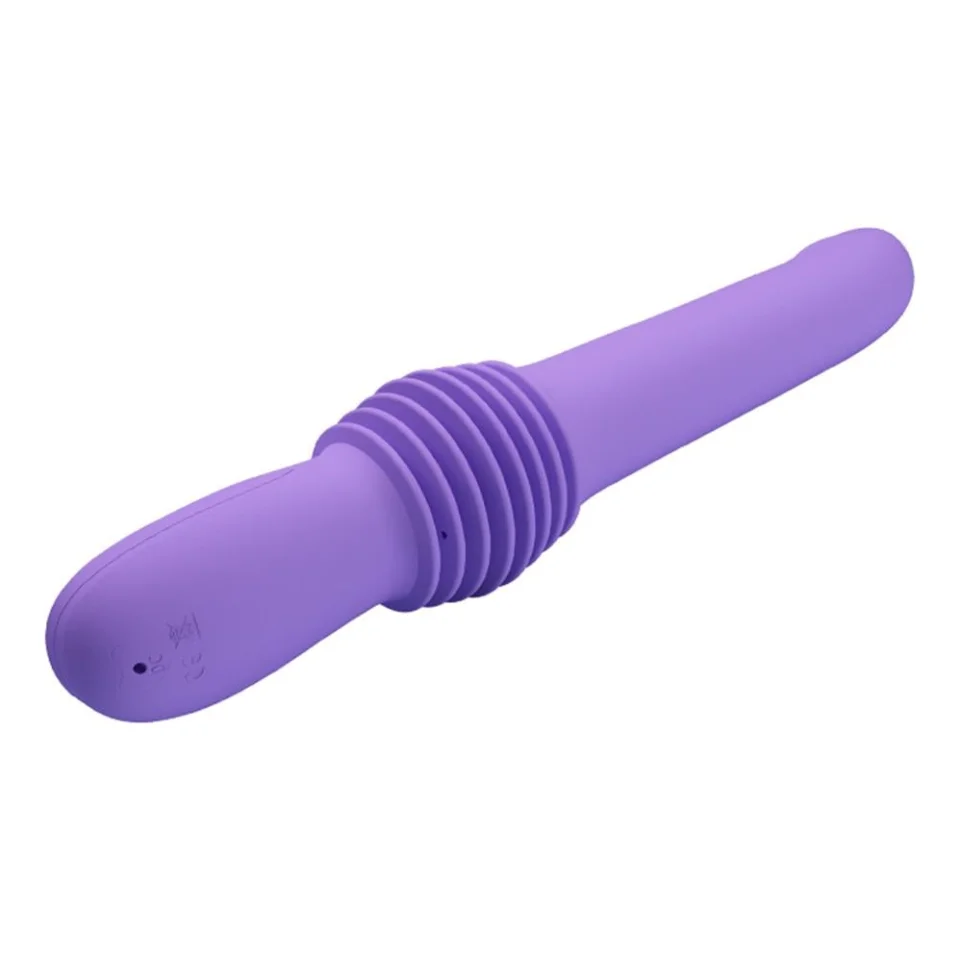 #2011 - USB Şarjlı İleri Geri Hareketli Teknolojik Vibratör Mor