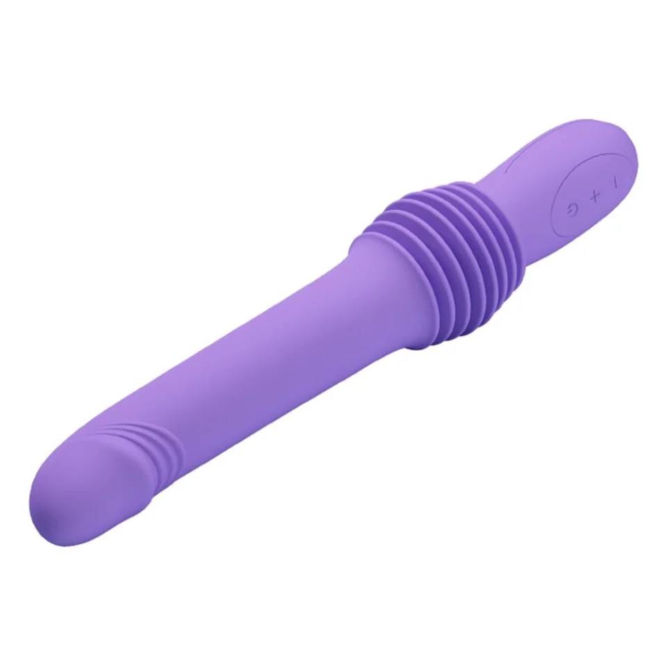 #2013 - USB Şarjlı İleri Geri Hareketli Teknolojik Vibratör Mor