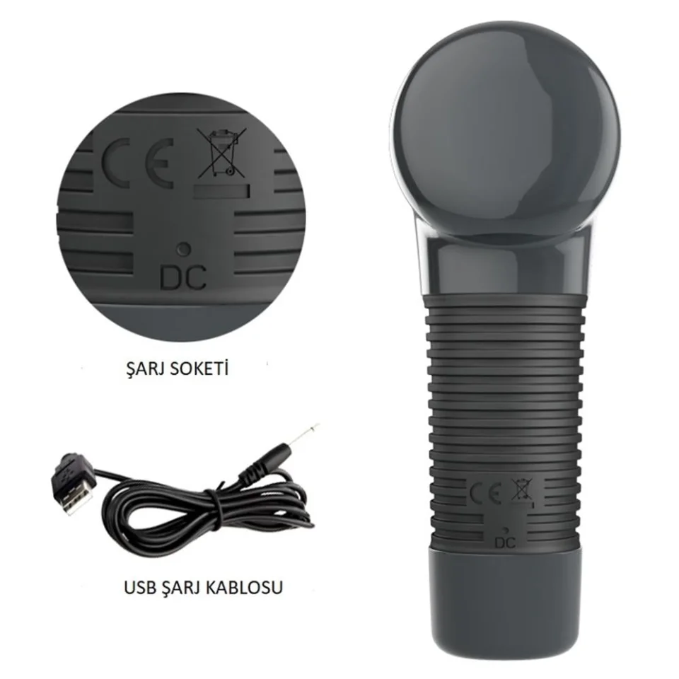 #2020 - USB Şarjlı Klitoris G Nokta Uyarıcı Klitoral Vajinal Vibratör