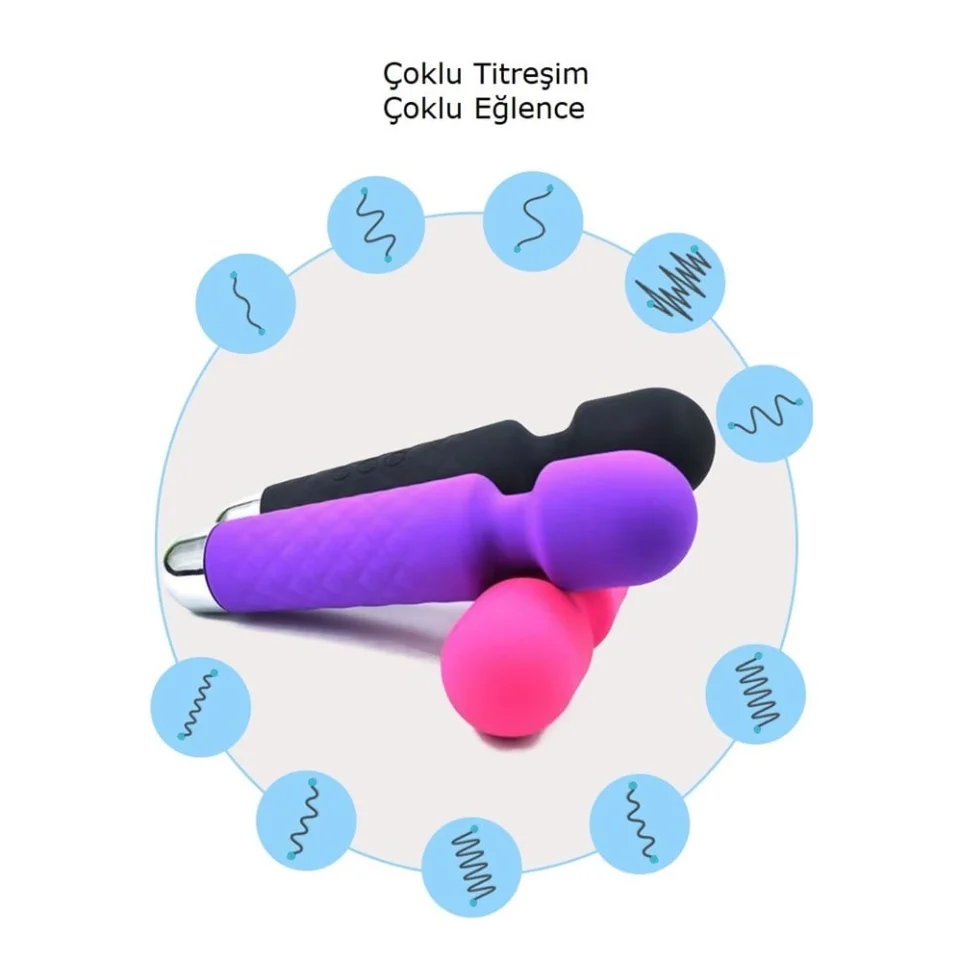 #2194 - USB Şarjlı 20 Fonksiyonlu Teknolojik Vibratör