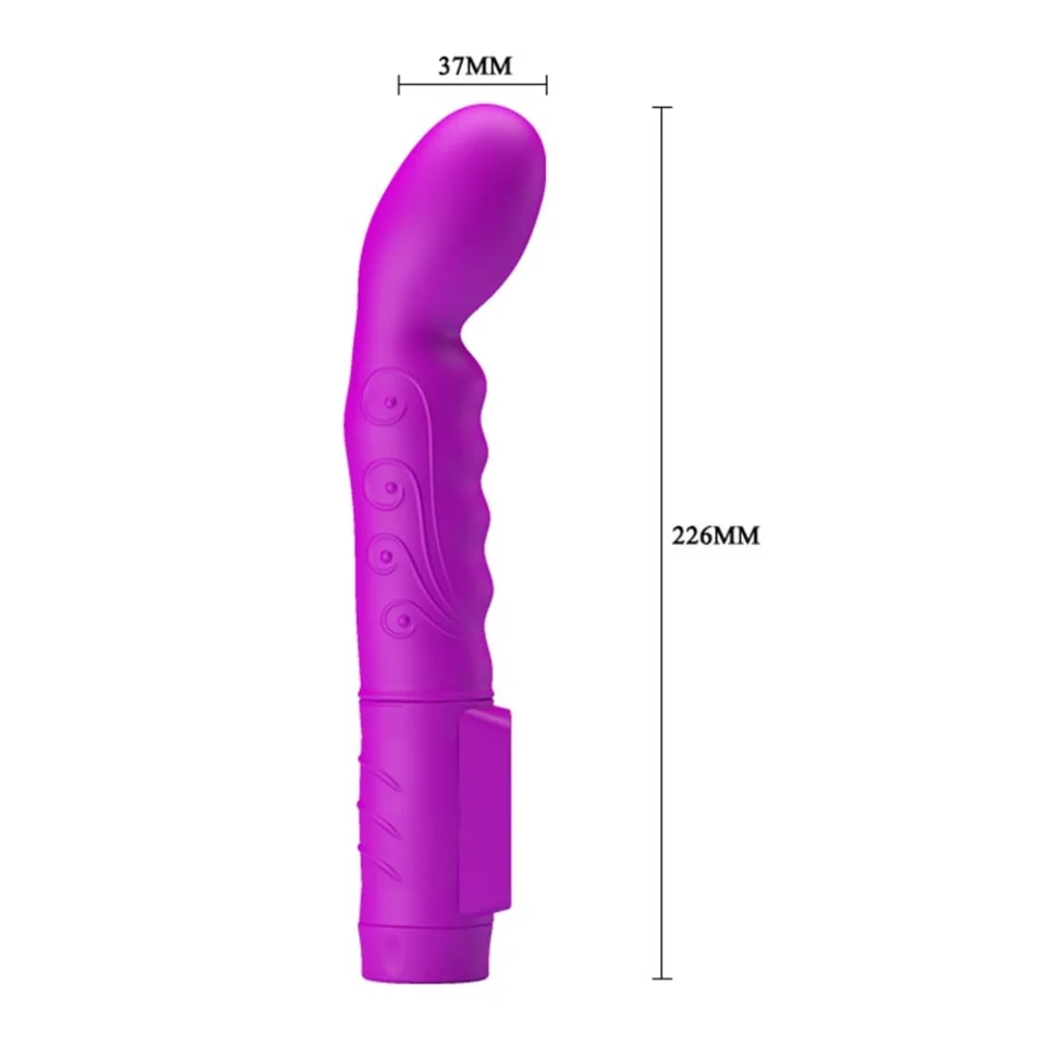#2240 - Çift Nokta Dokunma Sensörlü Güçlü Titreşimli Teknolojik Vibratör