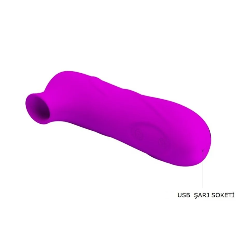 #2286 - USB Şarjlı 12 Emme Fonksiyonlu Teknolojik Vibratör