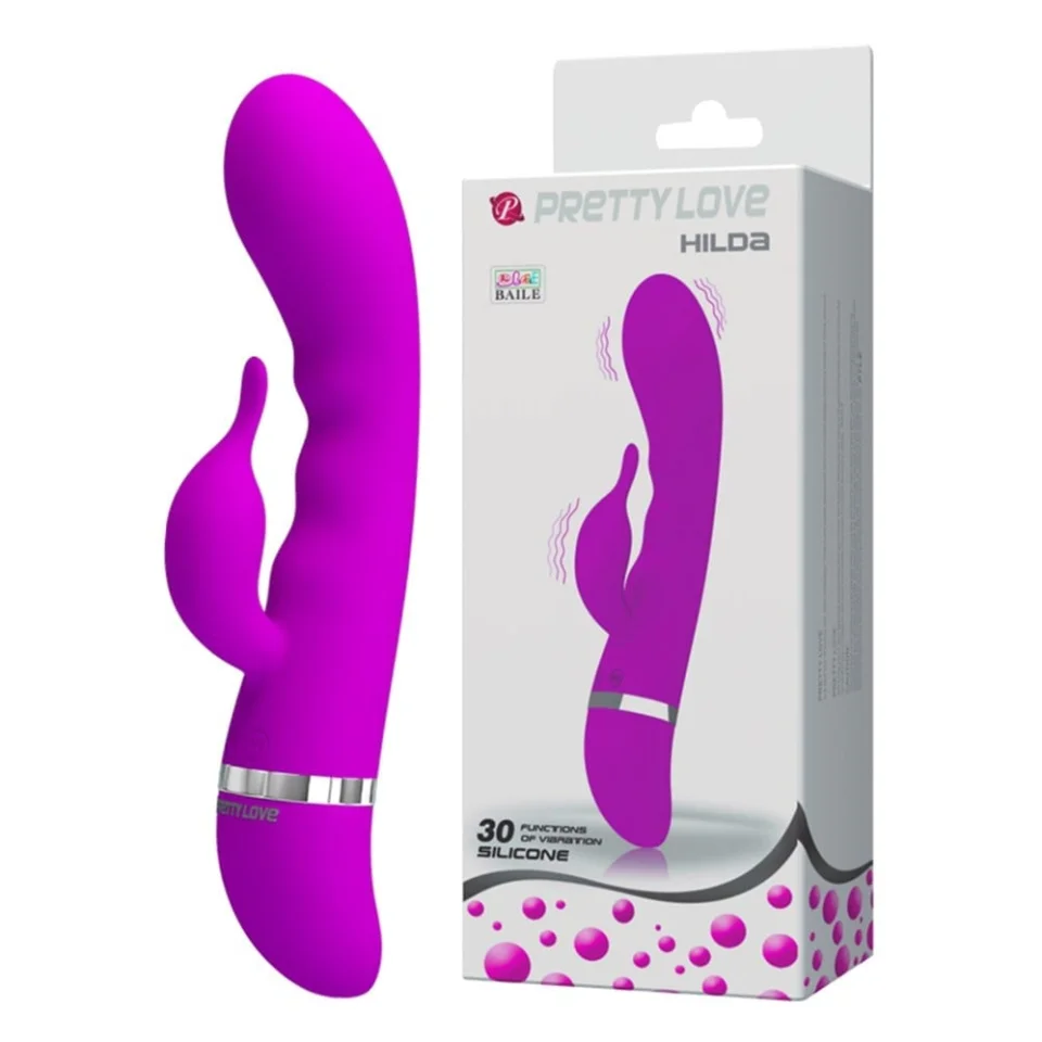 #2311 - 30 Titreşimli Klitoral Uyarıcılı Üst Düzey Teknolojik Vibratör