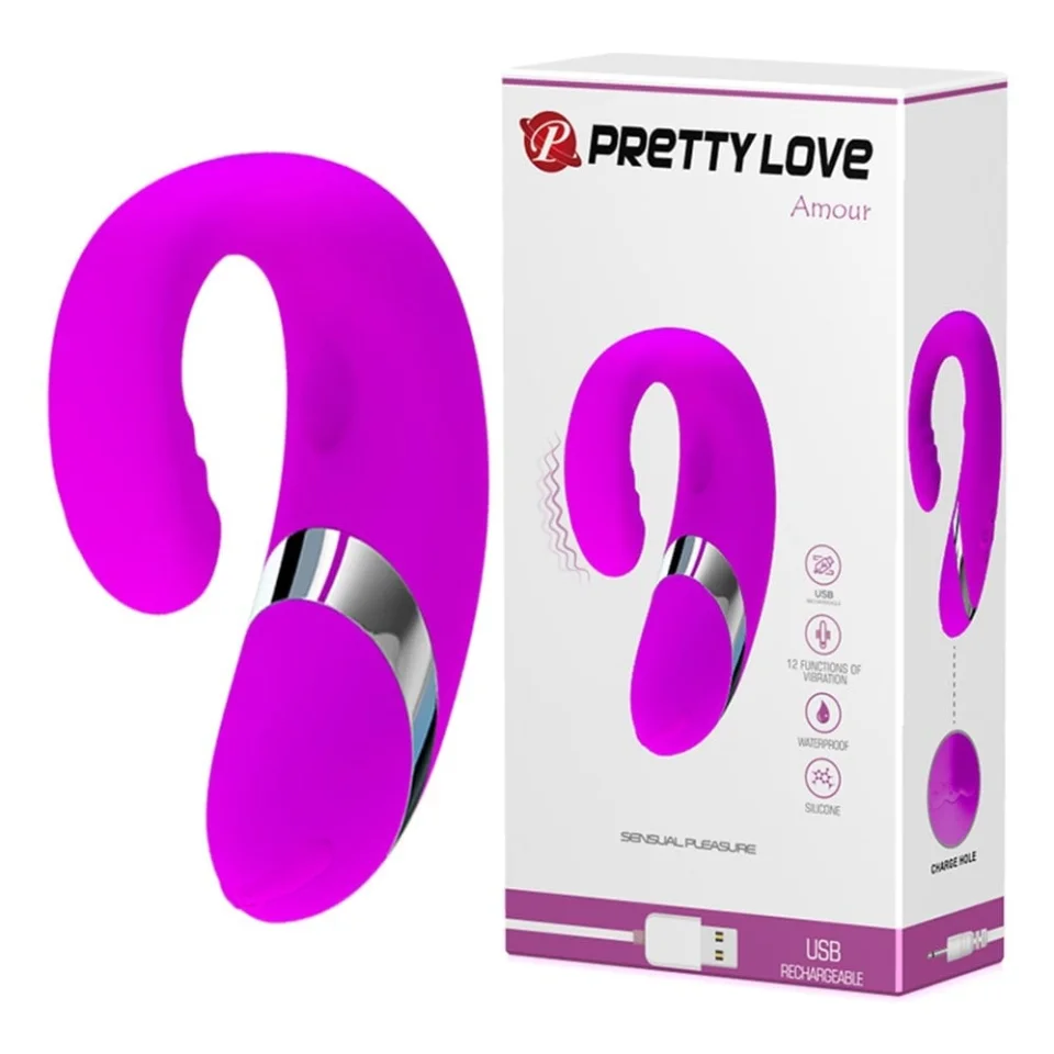 #2401 - USB Şarjlı 12 Fonksiyonlu Klitoris Uyarıcılı Teknolojik Vibratör