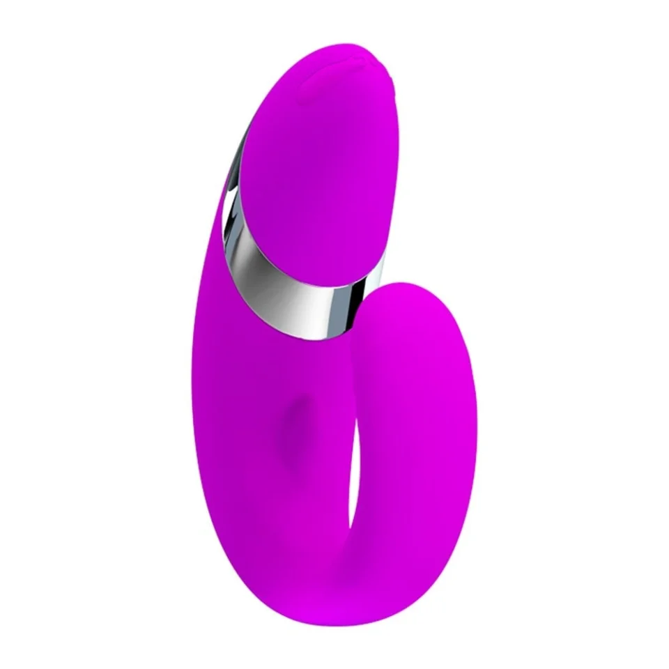 #2405 - USB Şarjlı 12 Fonksiyonlu Klitoris Uyarıcılı Teknolojik Vibratör
