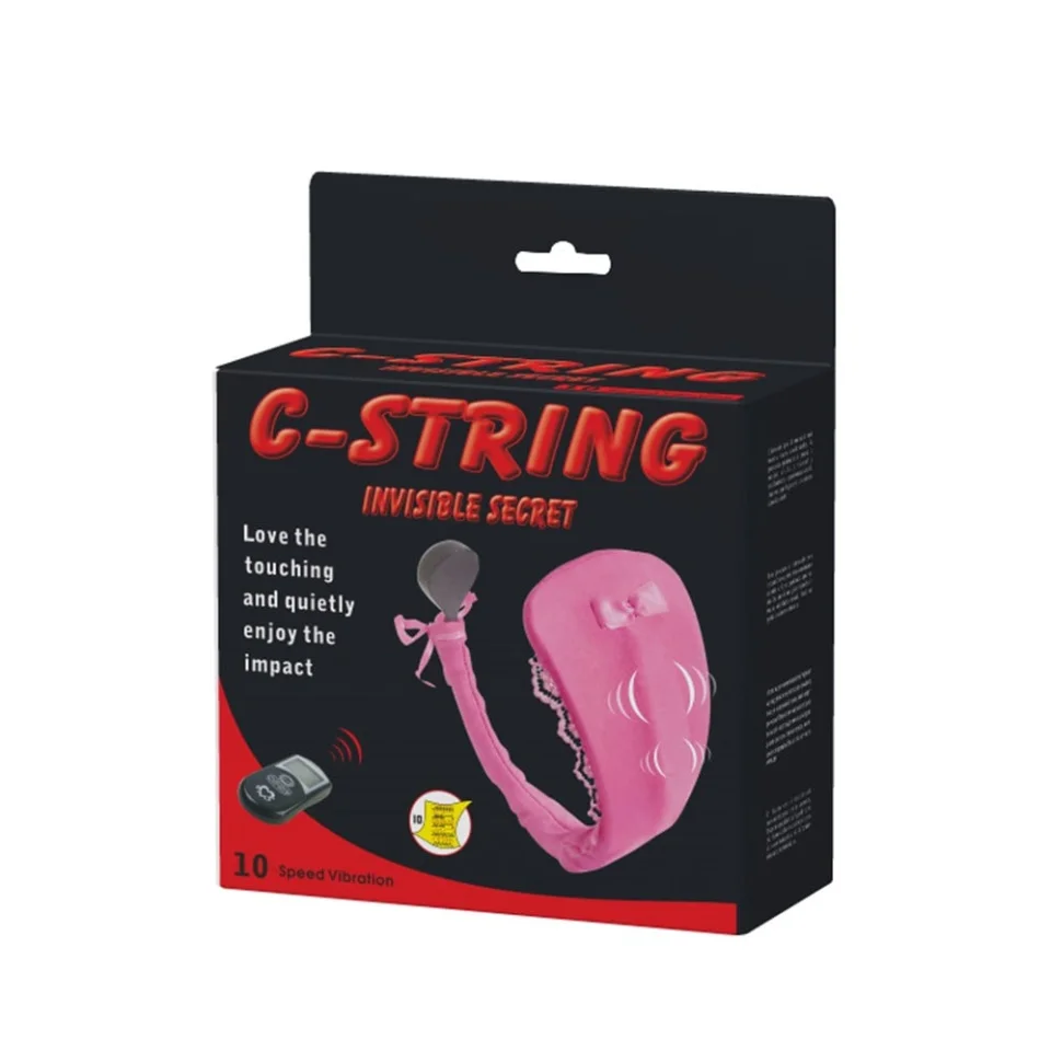 #2429 - Uzaktan Kumandalı G String Titreşimli Vibratör Külotu İç Giyim