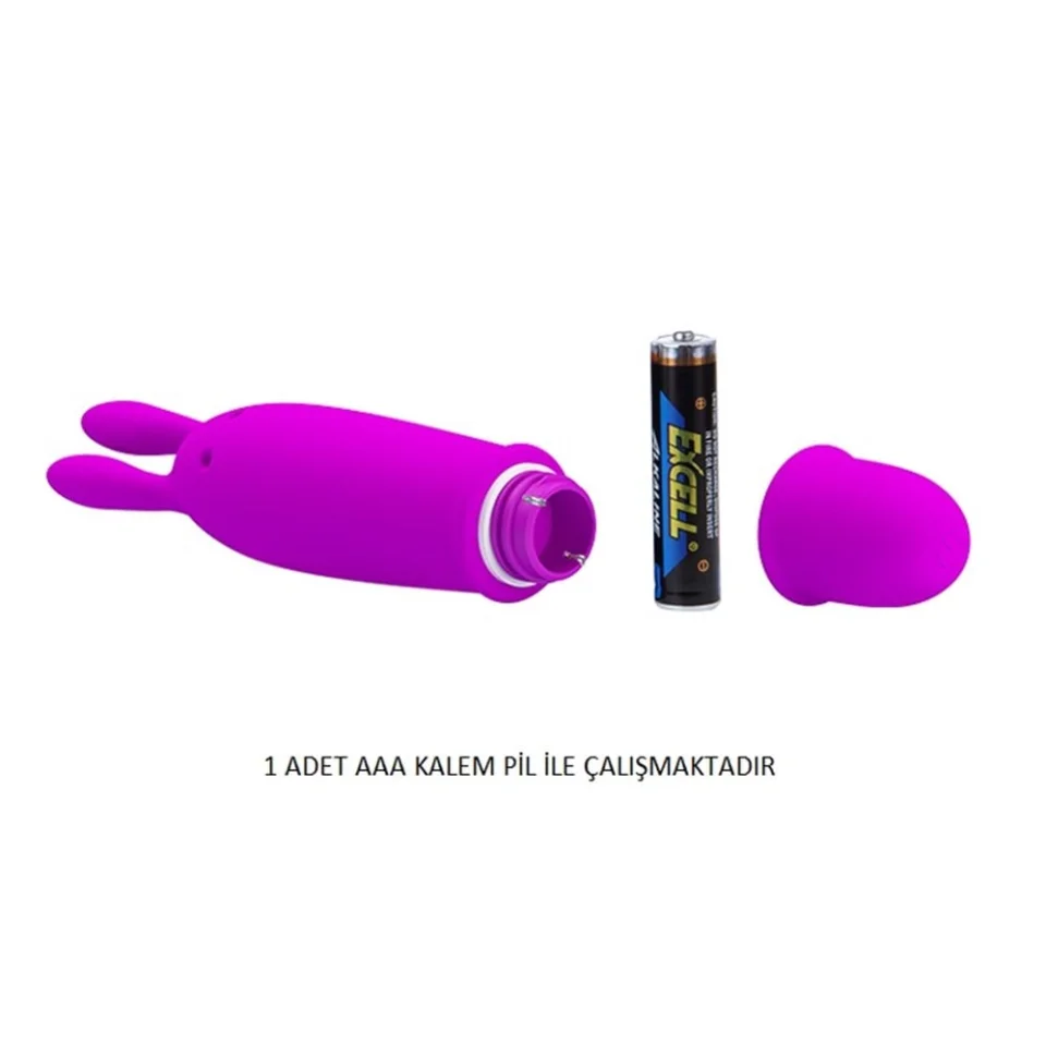 #2481 - 12,5 cm Güçlü Titreşimli Tavşan Vibratör