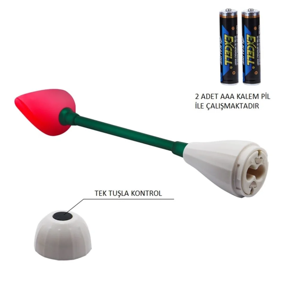 #2497 - 7 Fonksiyonlu Esneyebilen Güçlü Titreşimli Aşk Vibratörü