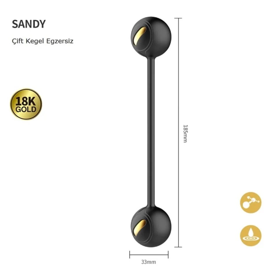#2524 - 12 Parçalı 18K Altın Kaplamalı Elit Vibratör Seti - Queens Collection