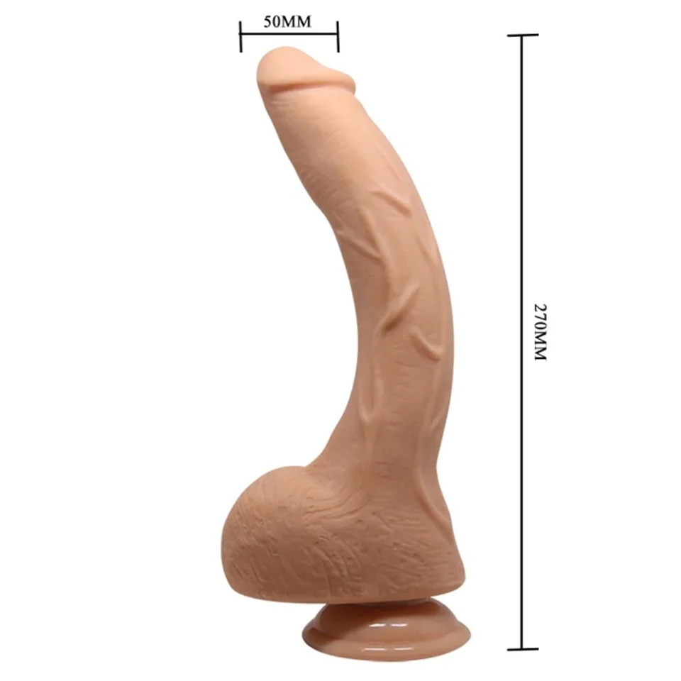 #237 - 27 cm Gerçekçi Kalın Dildo Penis
