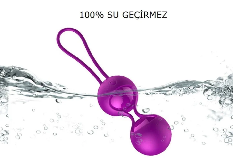 #2600 - USB Şarjlı Uzaktan Kumandalı 10 Titreşimli Kegel Zevk Topları