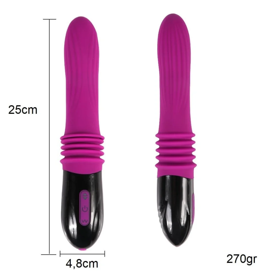 #2633 - Usb Şarjlı İleri Geri Hareketli Teknolojik Vibratör