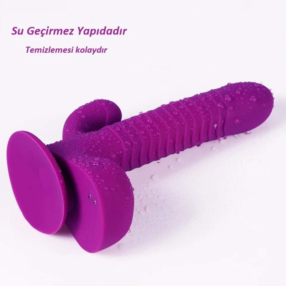 #2637 - Usb Şarjlı İleri Geri Hareketli 3 Modlu Teknolojik Vibratör