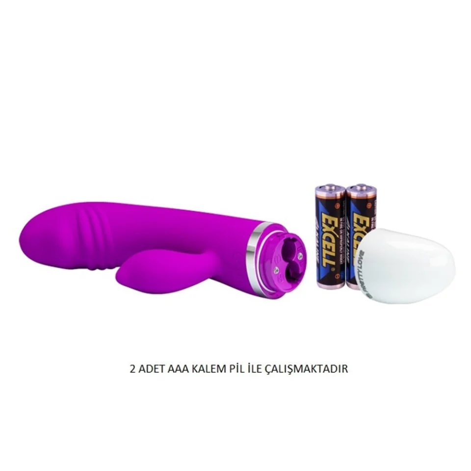 #2651 - 30 Fonksiyonlu Klitoris Uyarıcılı Teknolojik Vibratör Penis