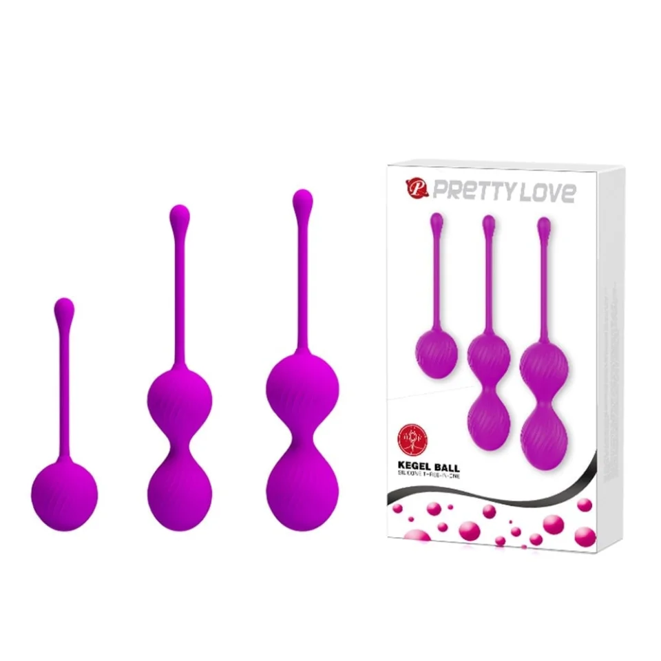 #2685 - 3lü Kegel Vajinal Masaj Zevk Topları