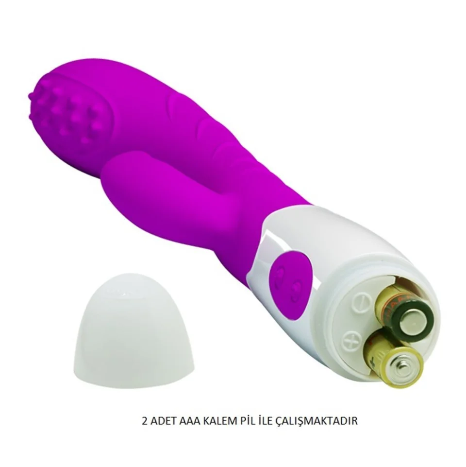 #2704 - 3 Dalgalanma 7 Titreşim Fonksiyonlu Klitoris G-Spot Uyarıcılı Vibratör