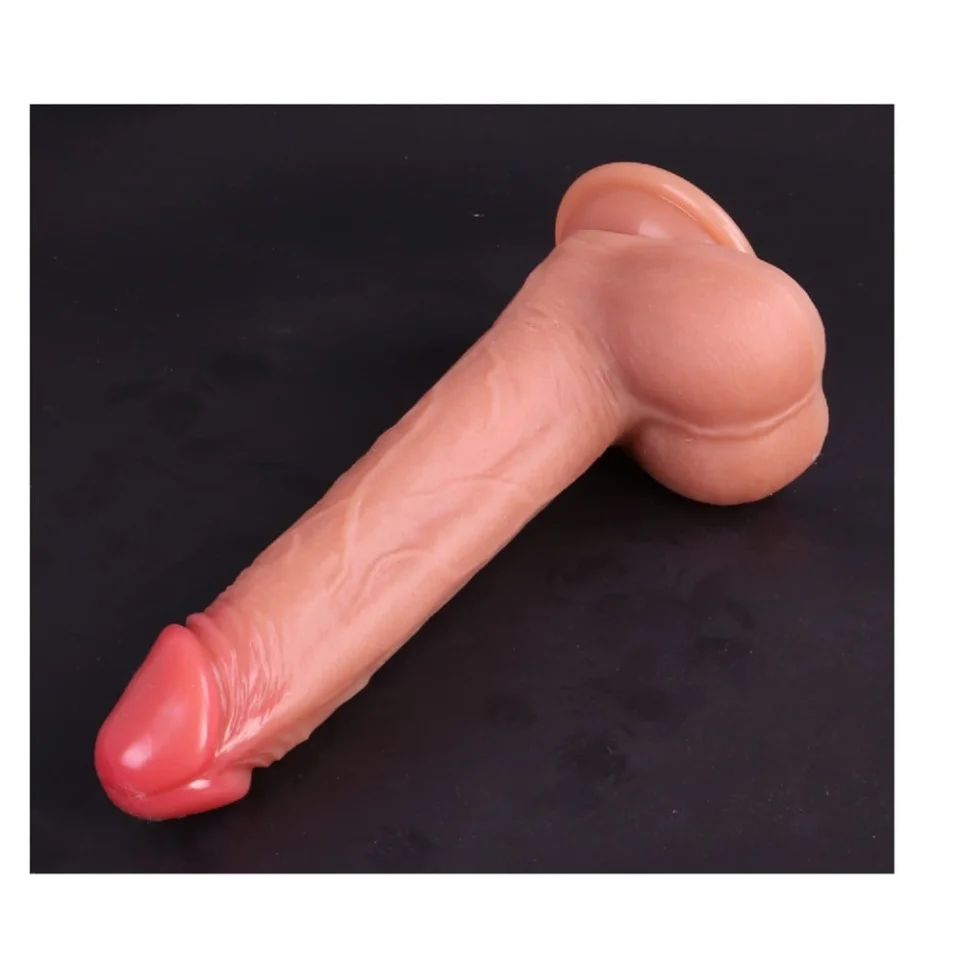 #251 - 21 cm Manyetik Şarjlı Çift Katmanlı Uzaktan Kumandalı Titreşimli Penis