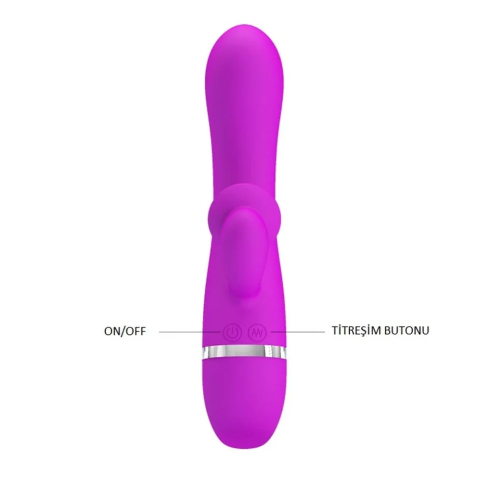#2712 - 30 Fonksiyonlu Klitoris Uyarıcılı Teknolojik Vibratör