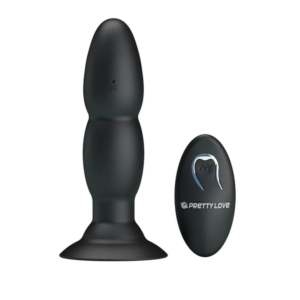 #2754 - USB Şarjlı 4 Titreşim ve 4 Yuvarlanma Modlu Uzaktan Kumandalı Vibratör
