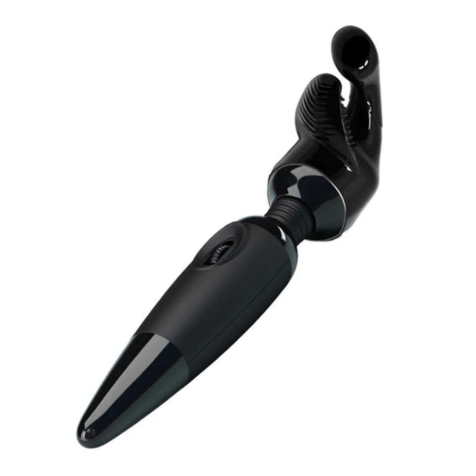 #2773 - Klitoral Uyarıcılı G-Spot Anal Vajinal Vibratör
