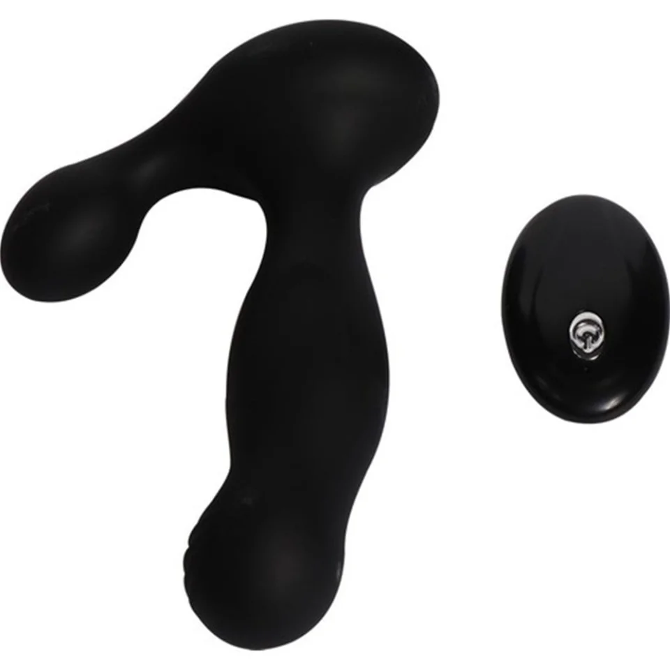#2779 - USB Şarjlı 10 Modlu Titreşimli Kumandalı Prostat Vibratör ve Anal Plug
