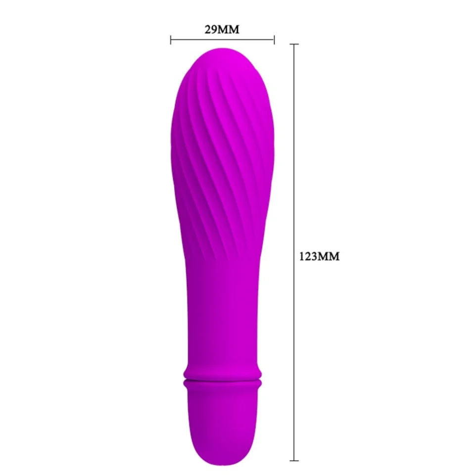 #2797 - 12,3 cm Güçlü Titreşimli Özel Kıvrımlı Teknolojik Vibratör