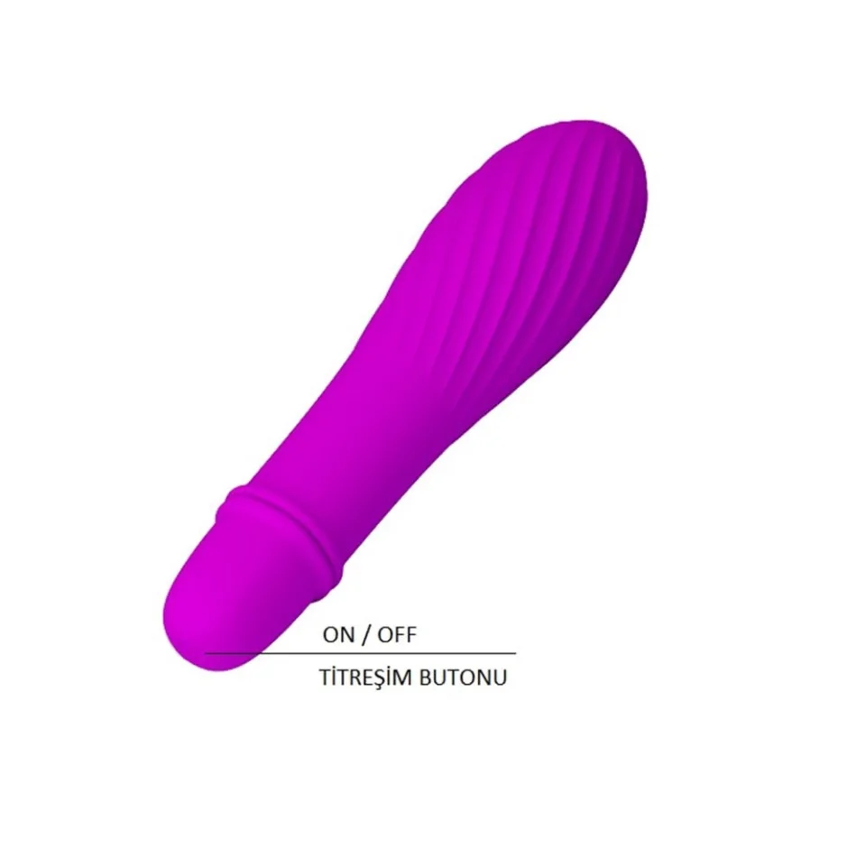 #2804 - 12,3 cm Güçlü Titreşimli Özel Kıvrımlı Teknolojik Vibratör