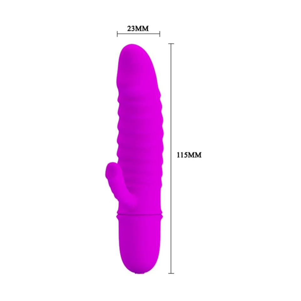 #2812 - 10 Fonksiyonlu Teknolojik Klitoris Uyarıcılı Dildo Vibratör - Arnd