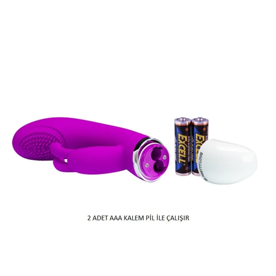 #2824 - 7 Fonksiyonlu Klitoris G-Spot Uyarıcılı Teknolojik Vibratör