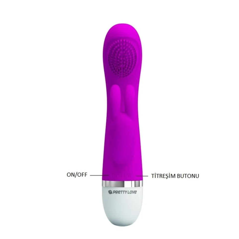 #2821 - 7 Fonksiyonlu Klitoris G-Spot Uyarıcılı Teknolojik Vibratör