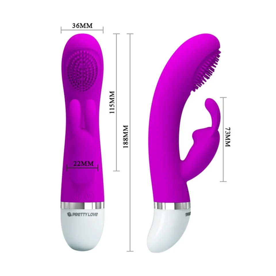 #2827 - 7 Fonksiyonlu Klitoris G-Spot Uyarıcılı Teknolojik Vibratör