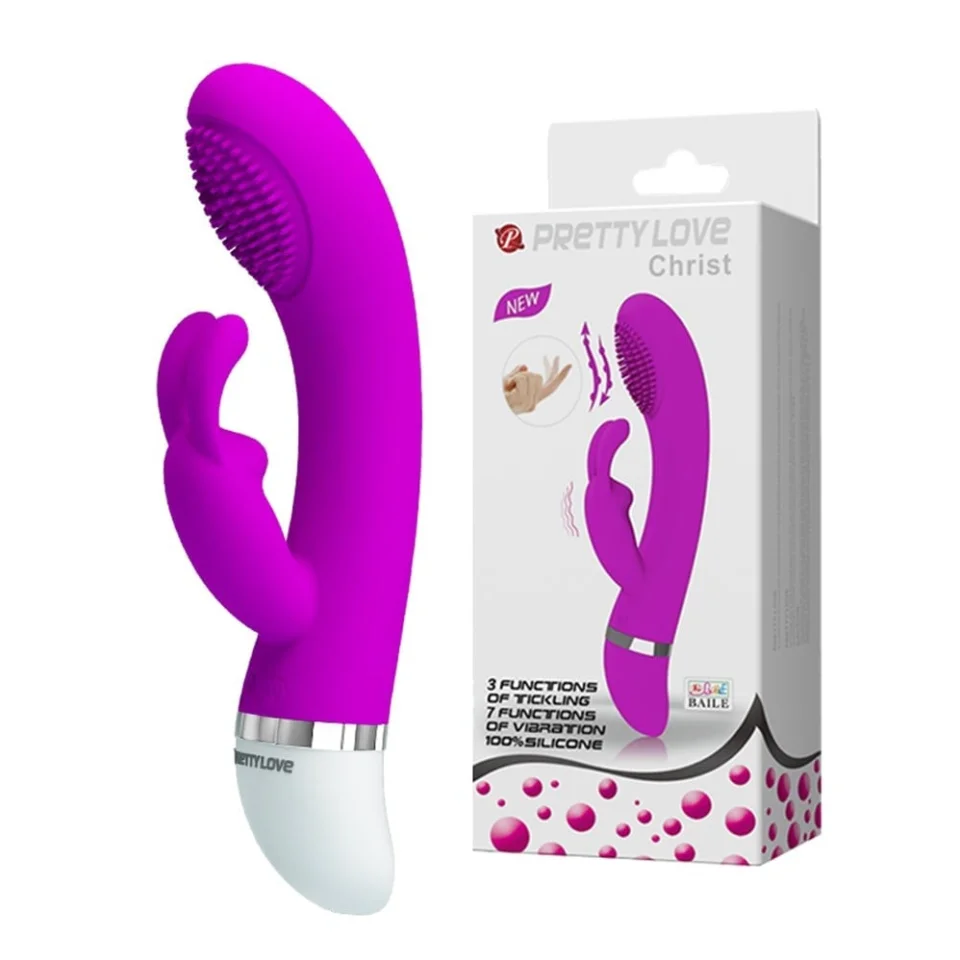 #2828 - 7 Fonksiyonlu Klitoris G-Spot Uyarıcılı Teknolojik Vibratör