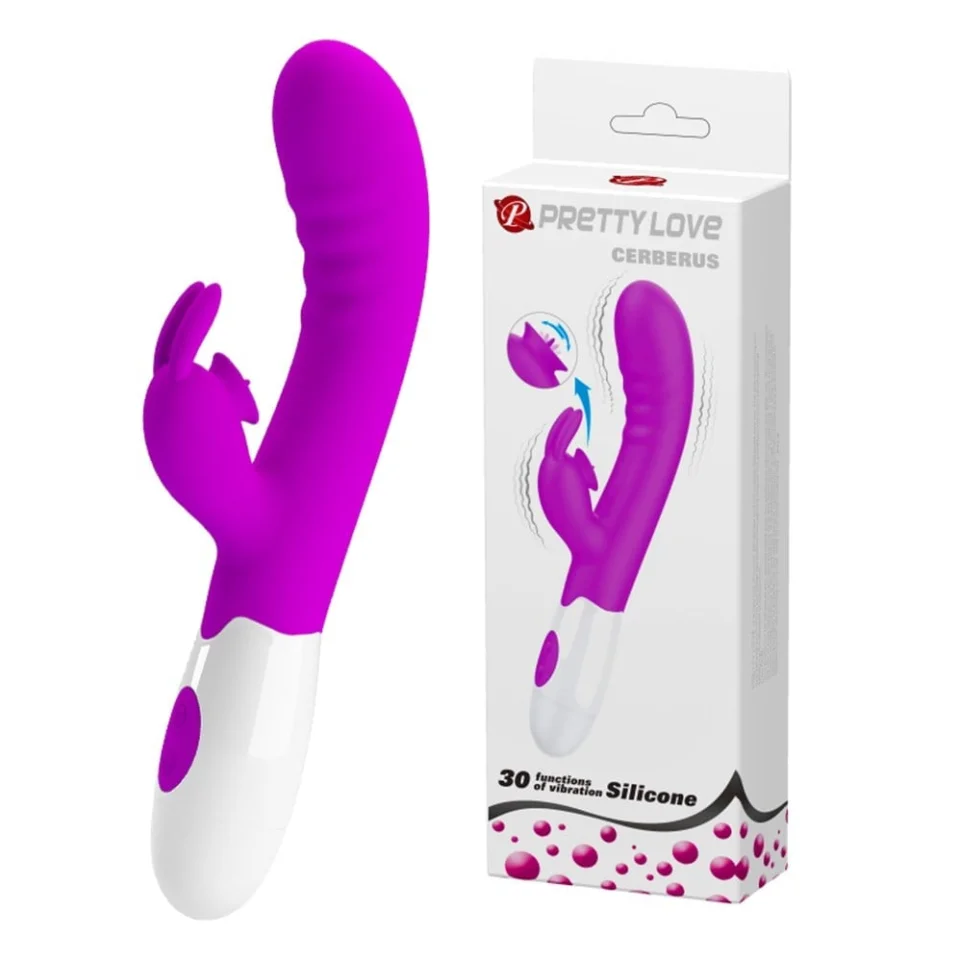 #2866 - 30 Fonksiyonlu Titreşimli Klitoris Dil Uyarıcılı Teknolojik Vibratör