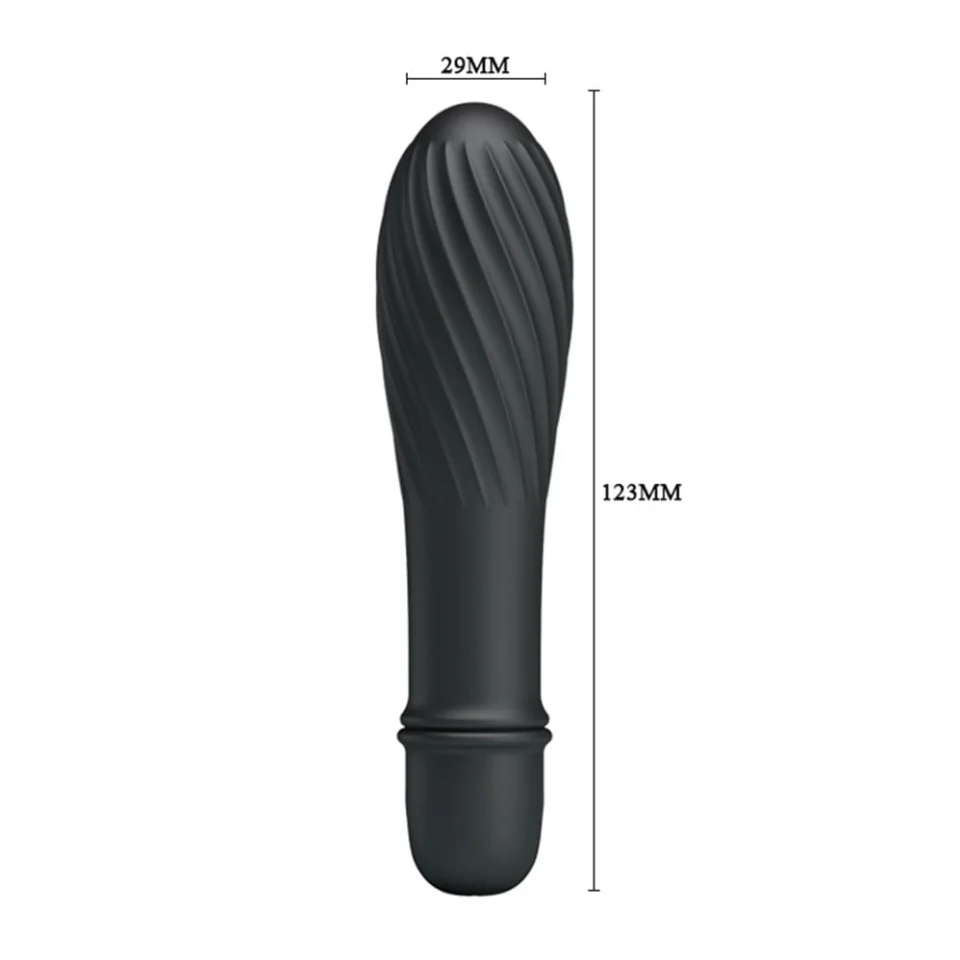 #2890 - 12,3 cm Güçlü Titreşimli Özel Kıvrımlı Teknolojik Vibratör