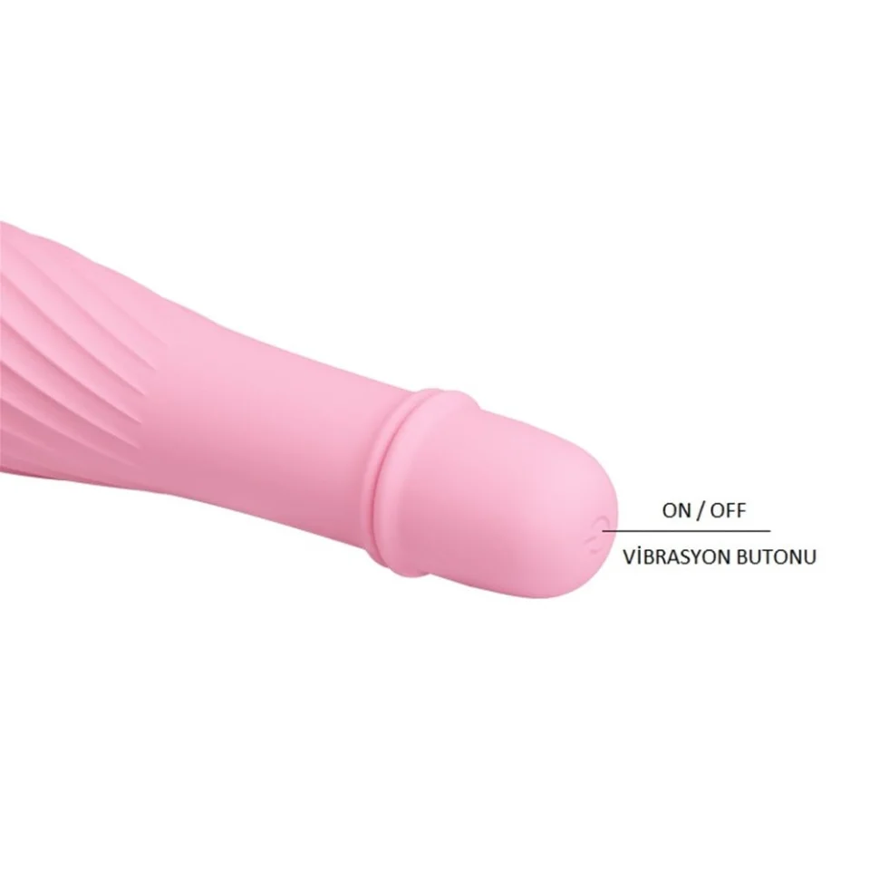 #2905 - 12,3 cm Güçlü Titreşimli Özel Kıvrımlı Teknolojik Vibratör