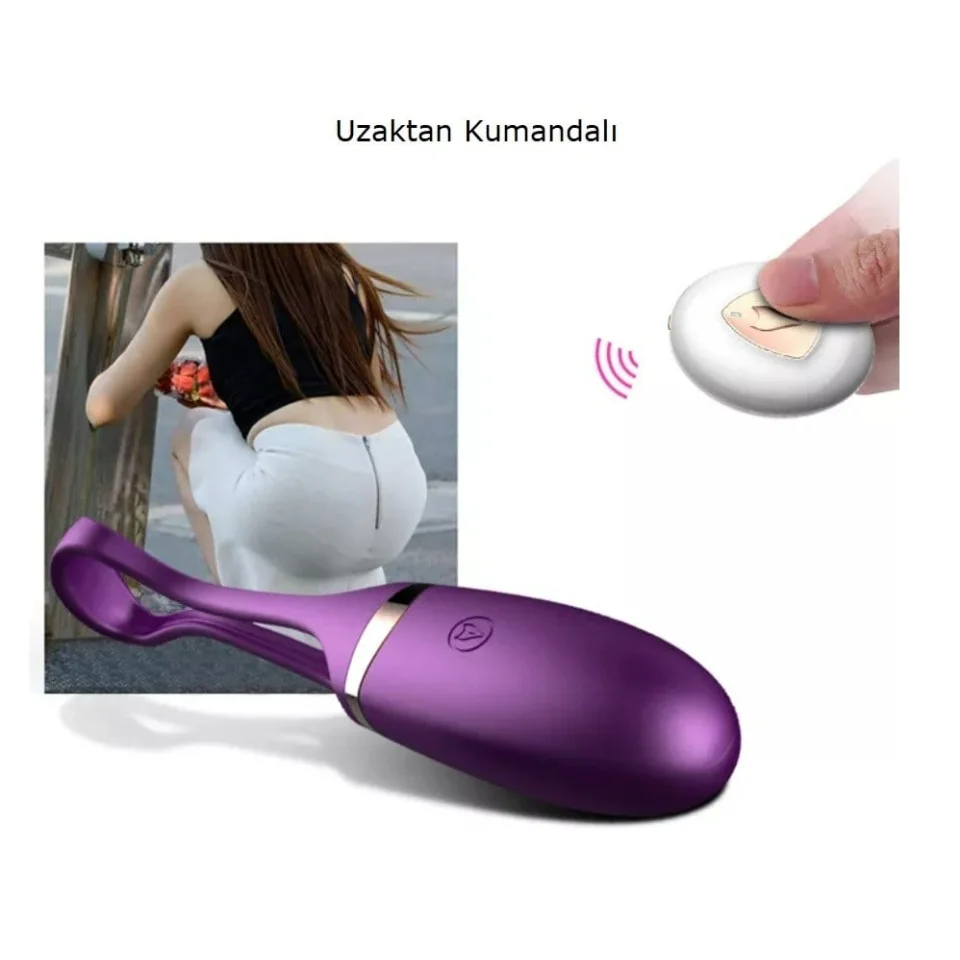 #2927 - Uzaktan Kumandalı Ses Kontrollü 10 Titreşimli Zevk Yumurtası