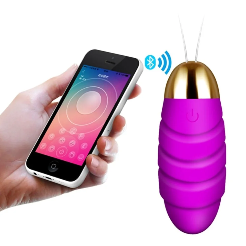 #3015 - Telefondan Kumandalı 10 Fonksiyonlu Masaj Vibratörü Zevk Yumurtası