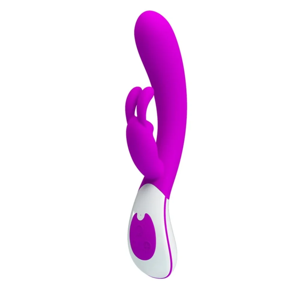 #3051 - USB Şarjlı 12 Fonksiyonlu Klitoris Uyarıcılı Modern Tavşan Vibratör