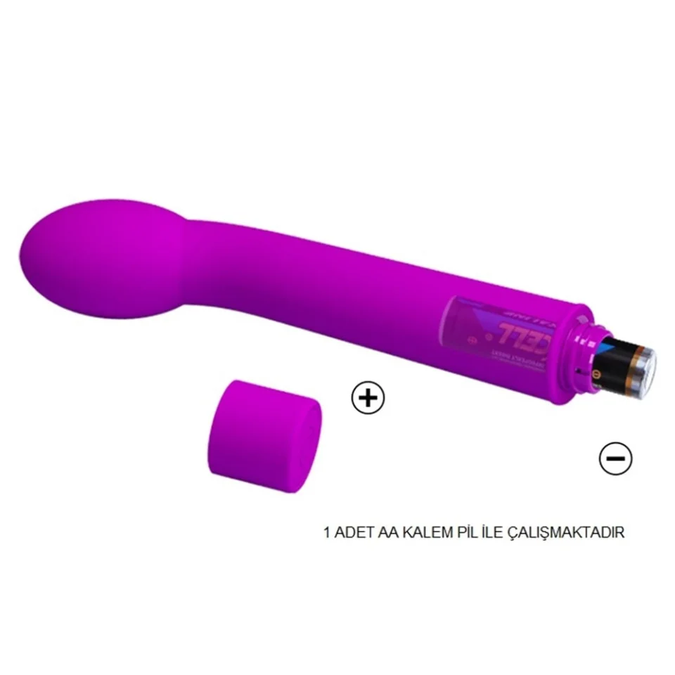 #3067 - G-Spot Uyarıcılı Titreşimli Vibratör Dildo